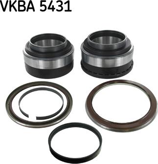 SKF VKBA 5431 - Wheel hub, bearing Kit autospares.lv