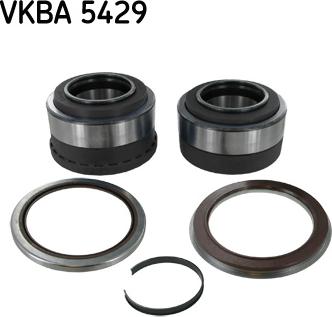 SKF VKBA 5429 - Wheel hub, bearing Kit autospares.lv