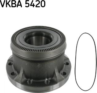 SKF VKBA 5420 - Wheel hub, bearing Kit autospares.lv