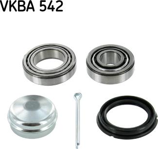 SKF VKBA 542 - Wheel hub, bearing Kit autospares.lv
