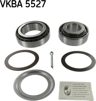 SKF VKBA 5527 - Wheel hub, bearing Kit autospares.lv