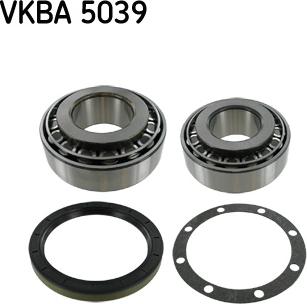 SKF VKBA 5039 - Wheel hub, bearing Kit autospares.lv