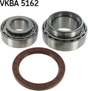 SKF VKBA 5162 - Wheel hub, bearing Kit autospares.lv