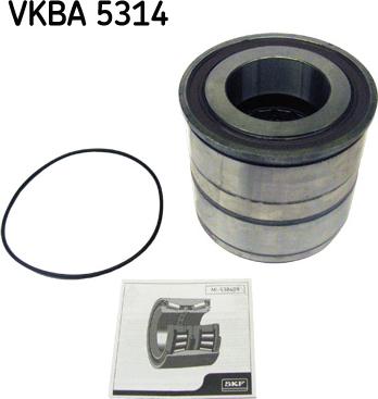 SKF VKBA 5314 - Wheel hub, bearing Kit autospares.lv