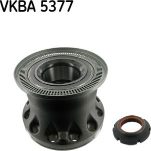 SKF VKBA 5377 - Wheel hub, bearing Kit autospares.lv