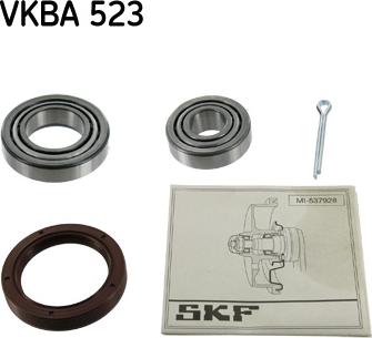 SKF VKBA 523 - Wheel hub, bearing Kit autospares.lv