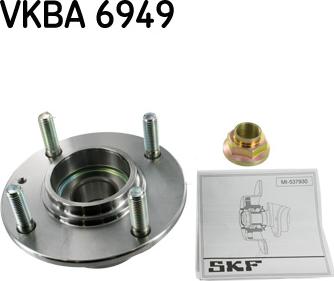 SKF VKBA 6949 - Wheel Hub autospares.lv