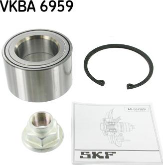 SKF VKBA 6959 - Wheel hub, bearing Kit autospares.lv