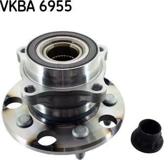 SKF VKBA 6955 - Wheel hub, bearing Kit autospares.lv