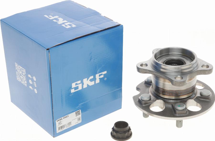 SKF VKBA 6963 - Wheel hub, bearing Kit autospares.lv