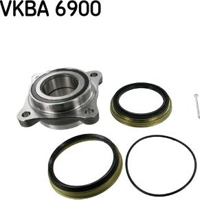SKF VKBA 6900 - Wheel hub, bearing Kit autospares.lv