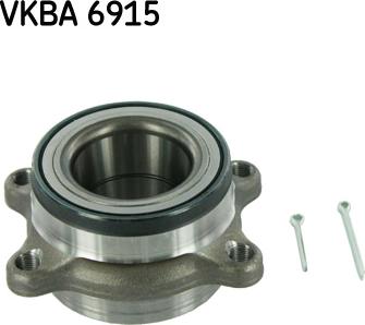 SKF VKBA 6915 - Wheel hub, bearing Kit autospares.lv