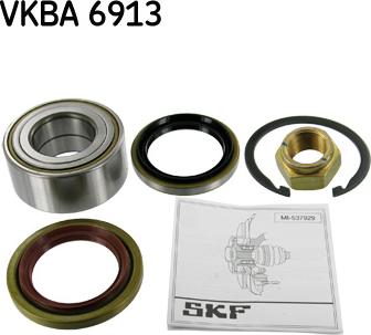 SKF VKBA 6913 - Wheel hub, bearing Kit autospares.lv