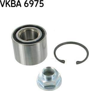 SKF VKBA 6975 - Wheel hub, bearing Kit autospares.lv