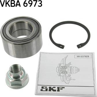 SKF VKBA 6973 - Wheel hub, bearing Kit autospares.lv