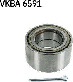 SKF VKBA 6591 - Wheel hub, bearing Kit autospares.lv