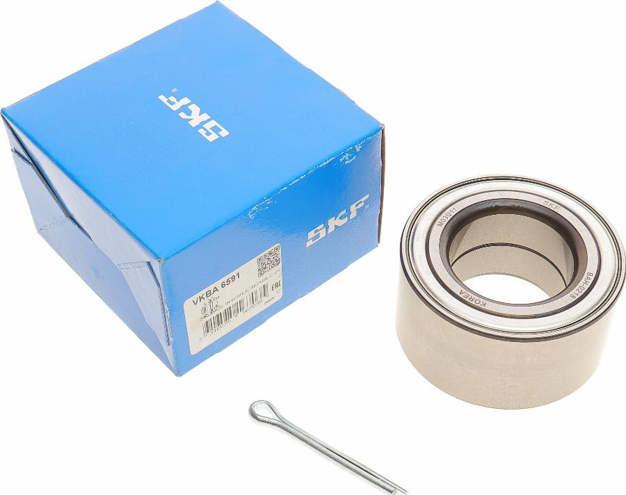 SKF VKBA 6591 - Wheel hub, bearing Kit autospares.lv