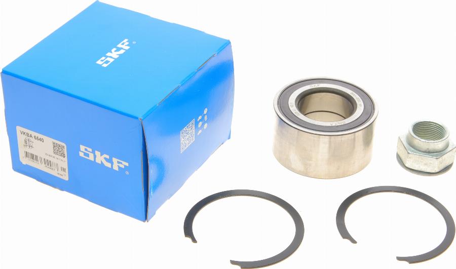 SKF VKBA 6540 - Wheel hub, bearing Kit autospares.lv