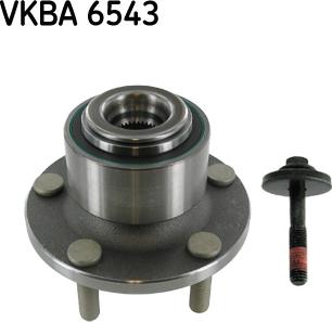 SKF VKBA 6543 - Wheel hub, bearing Kit autospares.lv