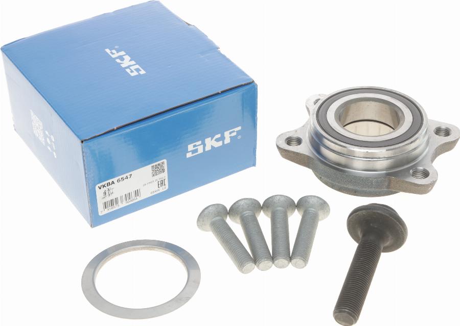 SKF VKBA 6547 - Wheel hub, bearing Kit autospares.lv