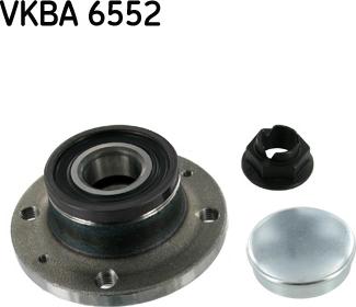SKF VKBA 6552 - Wheel hub, bearing Kit autospares.lv