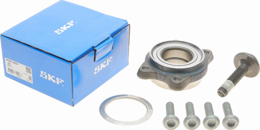 SKF VKBA 6557 - Wheel hub, bearing Kit autospares.lv