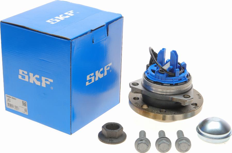 SKF VKBA 6507 - Wheel hub, bearing Kit autospares.lv