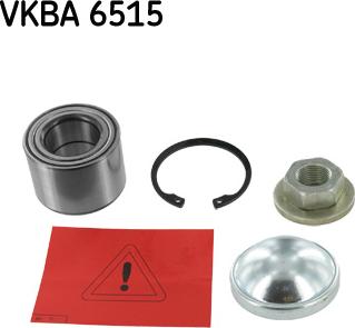 SKF VKBA 6515 - Wheel hub, bearing Kit autospares.lv