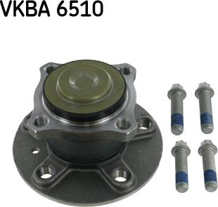 SKF VKBA 6510 - Wheel hub, bearing Kit autospares.lv