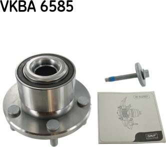 SKF VKBA 6585 - Wheel hub, bearing Kit autospares.lv