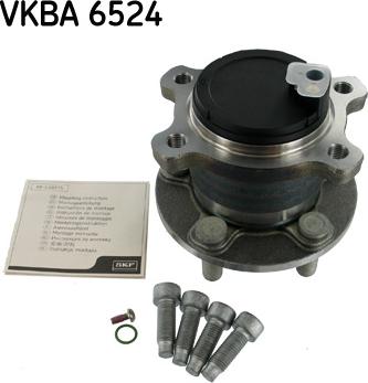 SKF VKBA 6524 - Wheel hub, bearing Kit autospares.lv