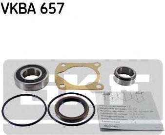 SKF VKBA 657 - Wheel hub, bearing Kit autospares.lv