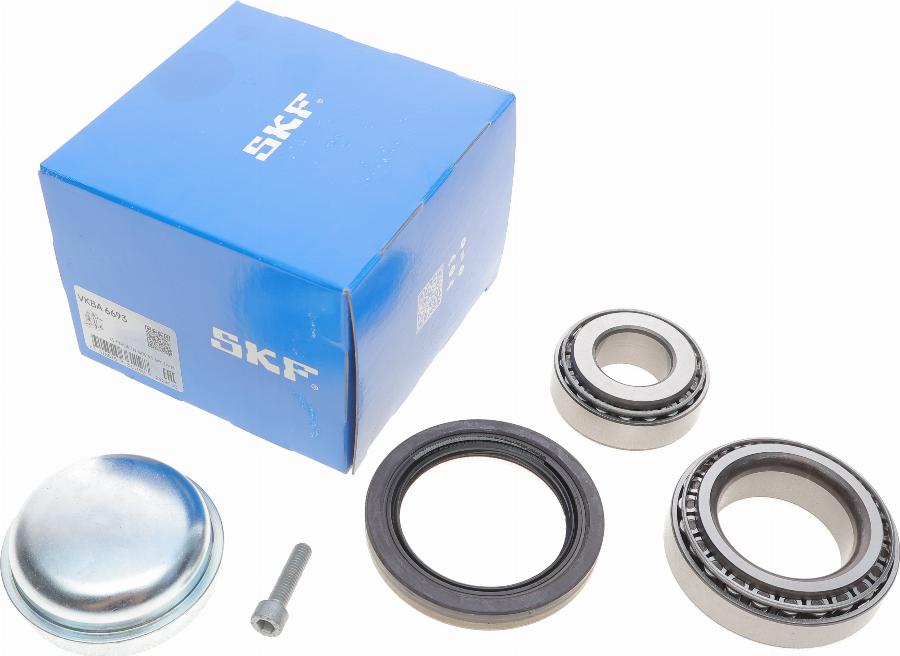 SKF VKBA 6693 - Wheel hub, bearing Kit autospares.lv