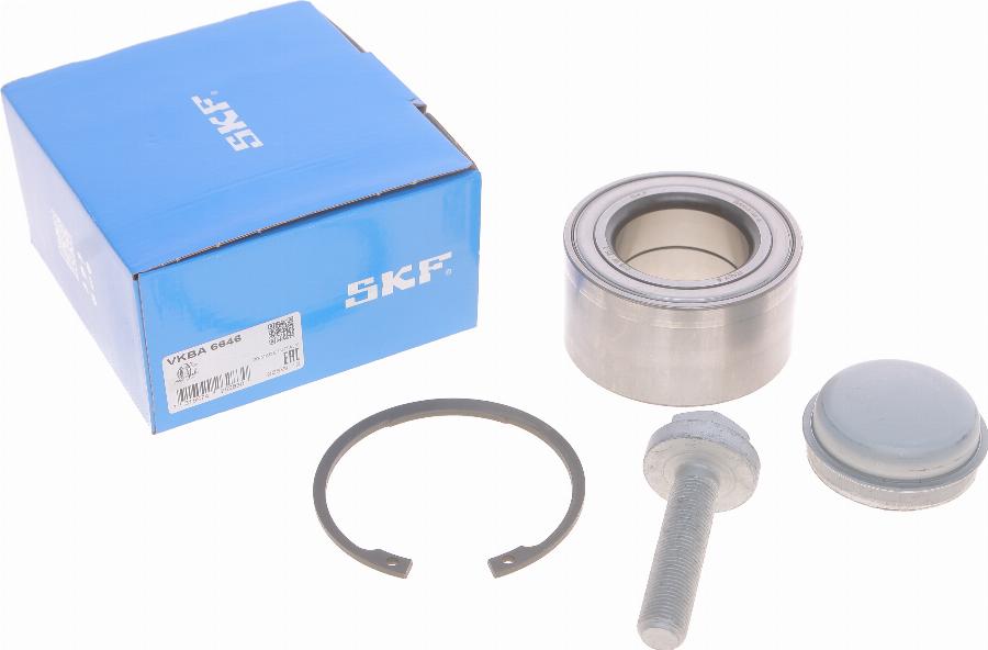 SKF VKBA 6646 - Wheel hub, bearing Kit autospares.lv