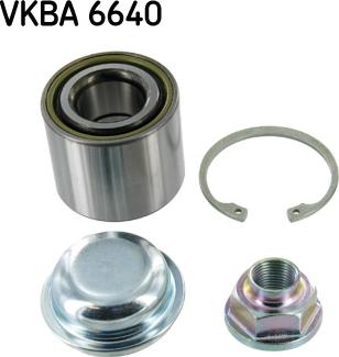 SKF VKBA 6640 - Wheel hub, bearing Kit autospares.lv