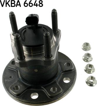 SKF VKBA 6648 - Wheel Hub autospares.lv