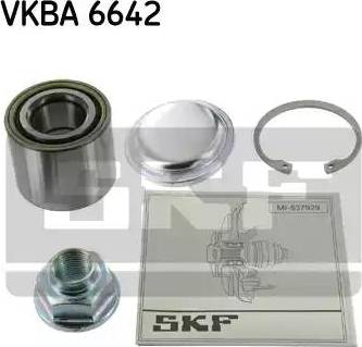 SKF VKBA 6642 - Wheel hub, bearing Kit autospares.lv