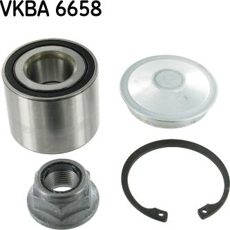 SKF VKBA 6658 - Wheel hub, bearing Kit autospares.lv