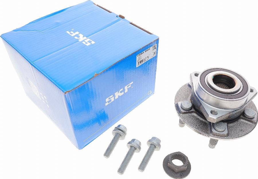 SKF VKBA 6666 - Wheel hub, bearing Kit autospares.lv