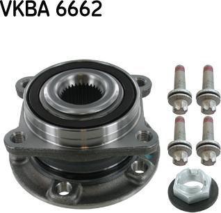 SKF VKBA 6662 - Wheel hub, bearing Kit autospares.lv