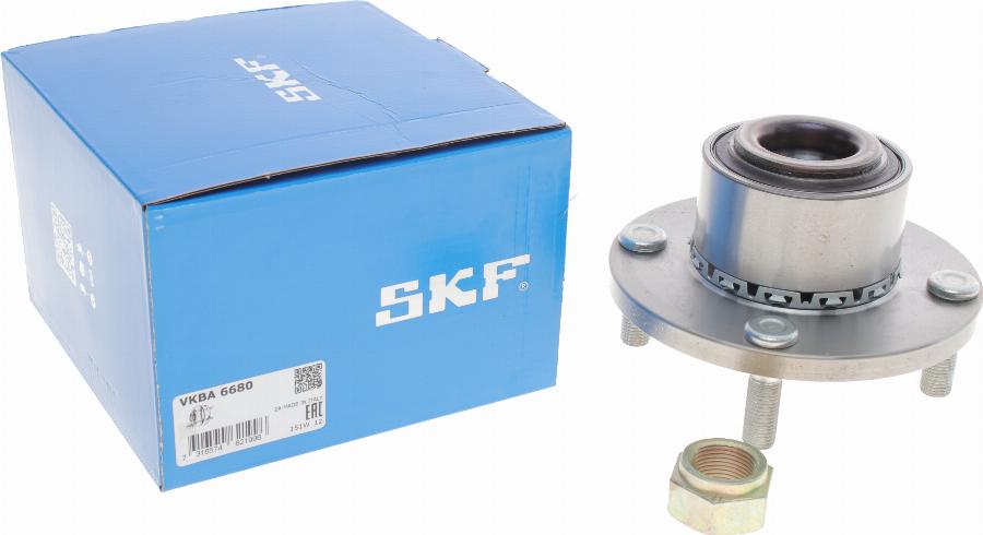 SKF VKBA 6680 - Wheel hub, bearing Kit autospares.lv