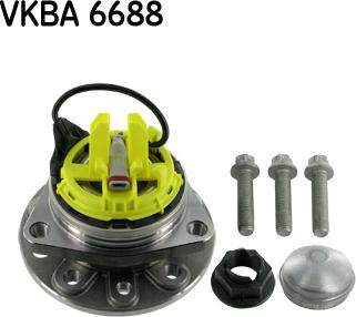 SKF VKBA 6688 - Wheel hub, bearing Kit autospares.lv