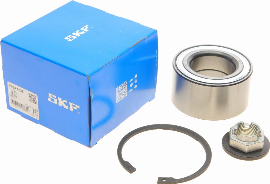 SKF VKBA 6636 - Wheel hub, bearing Kit autospares.lv