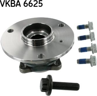 SKF VKBA 6625 - Wheel hub, bearing Kit autospares.lv