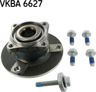 SKF VKBA 6627 - Wheel hub, bearing Kit autospares.lv