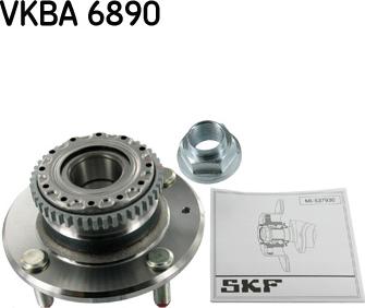 SKF VKBA 6890 - Wheel Hub autospares.lv