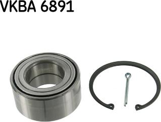 SKF VKBA 6891 - Wheel hub, bearing Kit autospares.lv