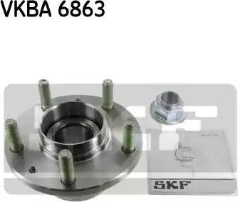 SKF VKBA 6863 - Wheel Hub autospares.lv