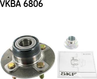 SKF VKBA 6806 - Wheel Hub autospares.lv