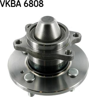 SKF VKBA 6808 - Wheel hub, bearing Kit autospares.lv